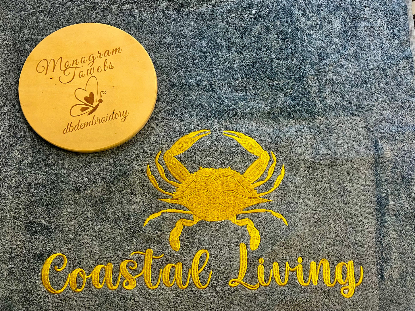 Coastal Vibes Finger Tip towels Sets