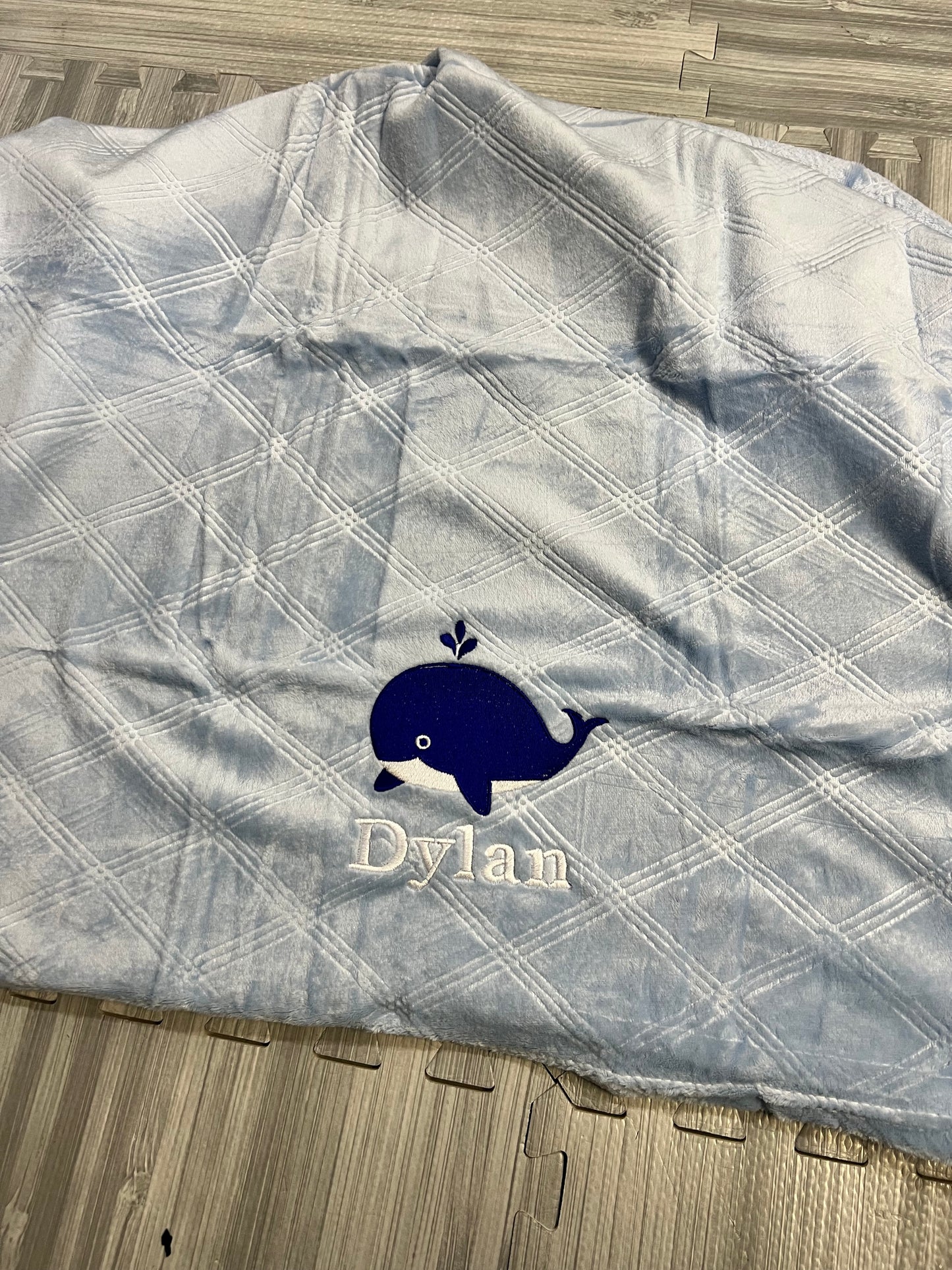 Monogram Baby Blankets- Soft & Comfy