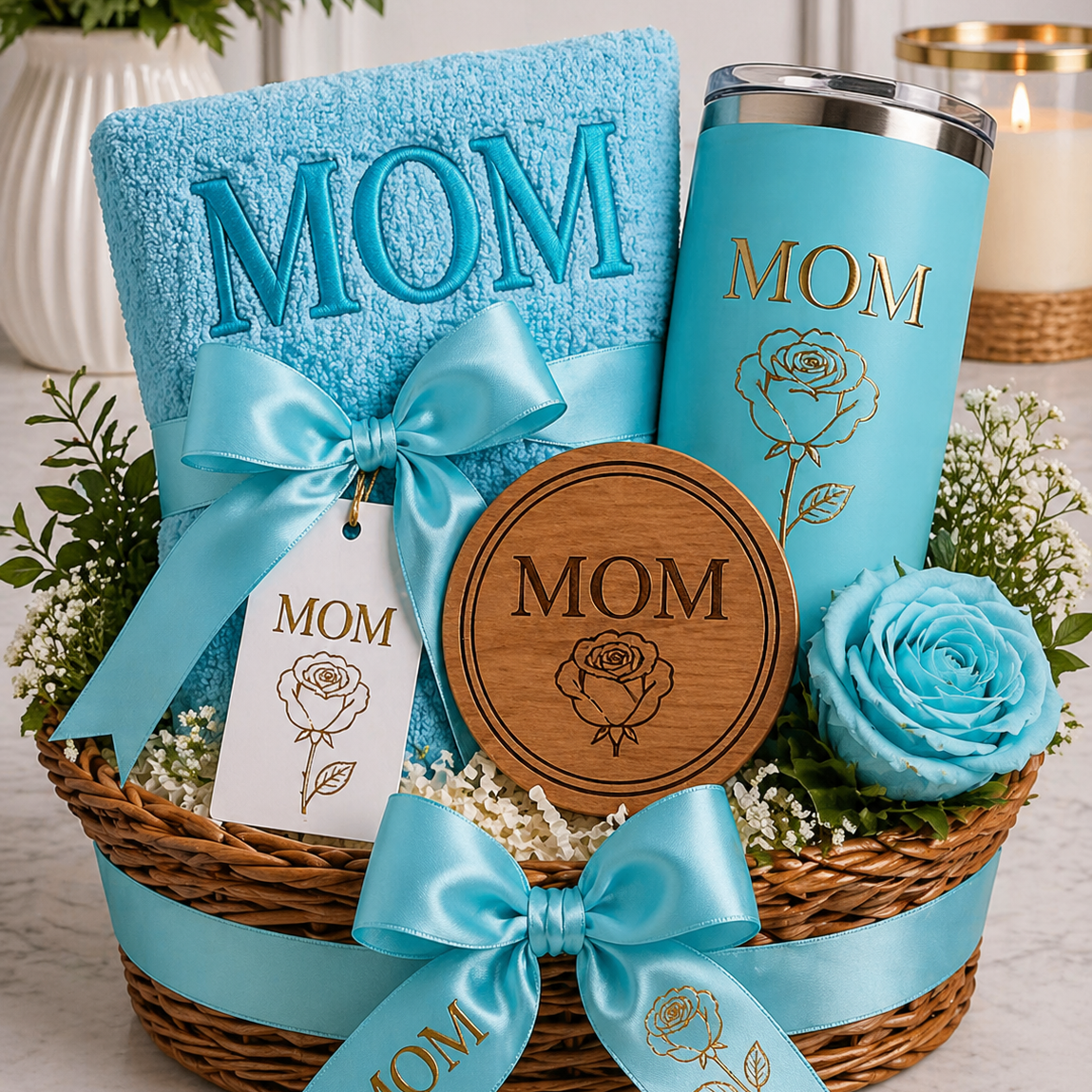 DBD Lowcountry Luxury Gift Box | Custom Embroidery & Engraved Gift Set
