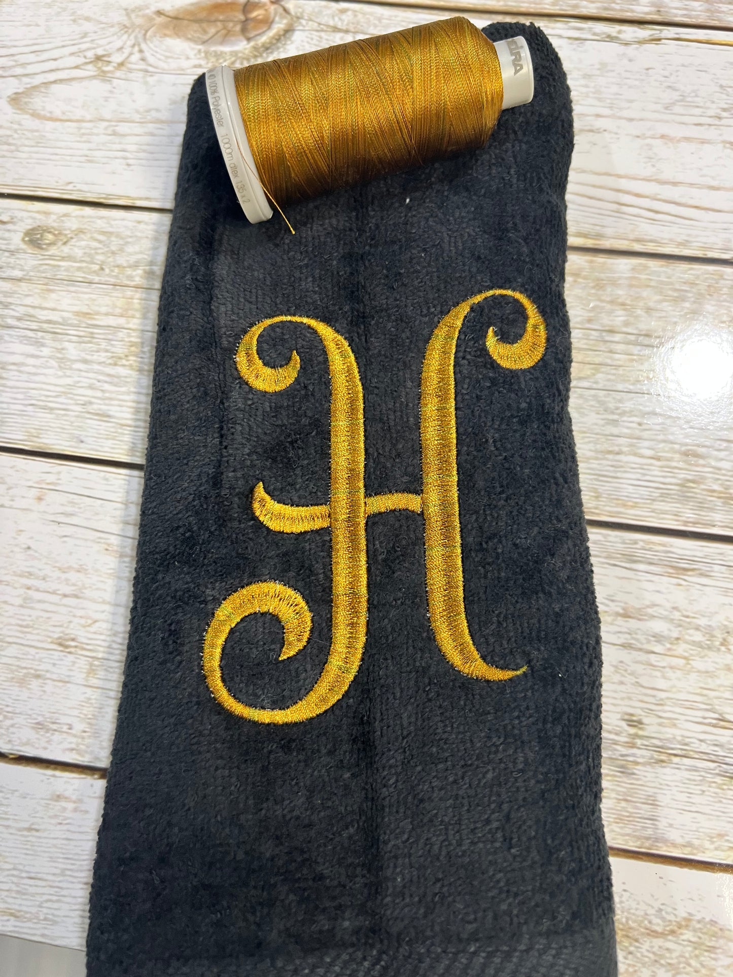 Monogram Finger Tip Towels- Initials only