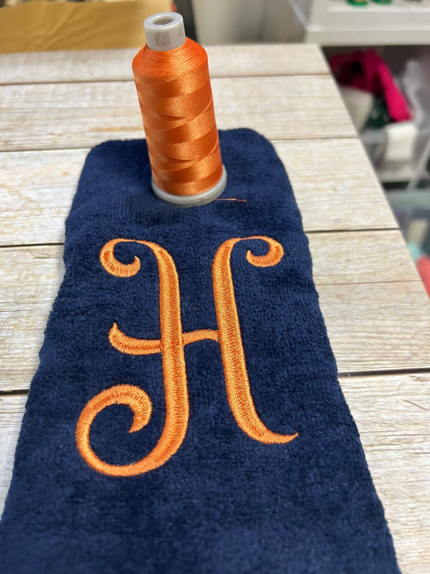 Monogram Finger Tip Towels- Initials only