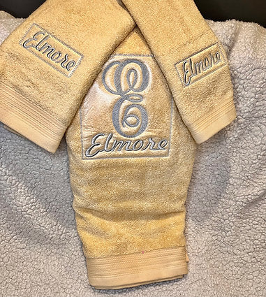 Monogram Hand Towel