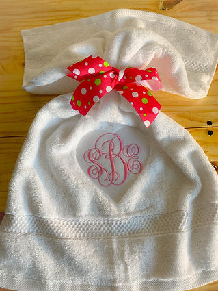 Monogram Hand Towel