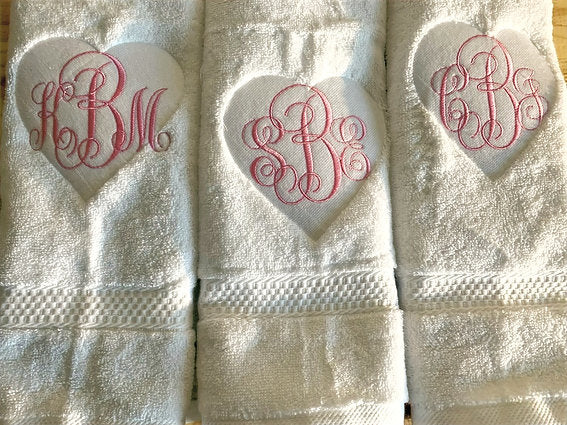 Monogram Hand Towel