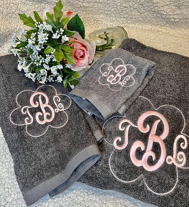 Monogram Hand Towel