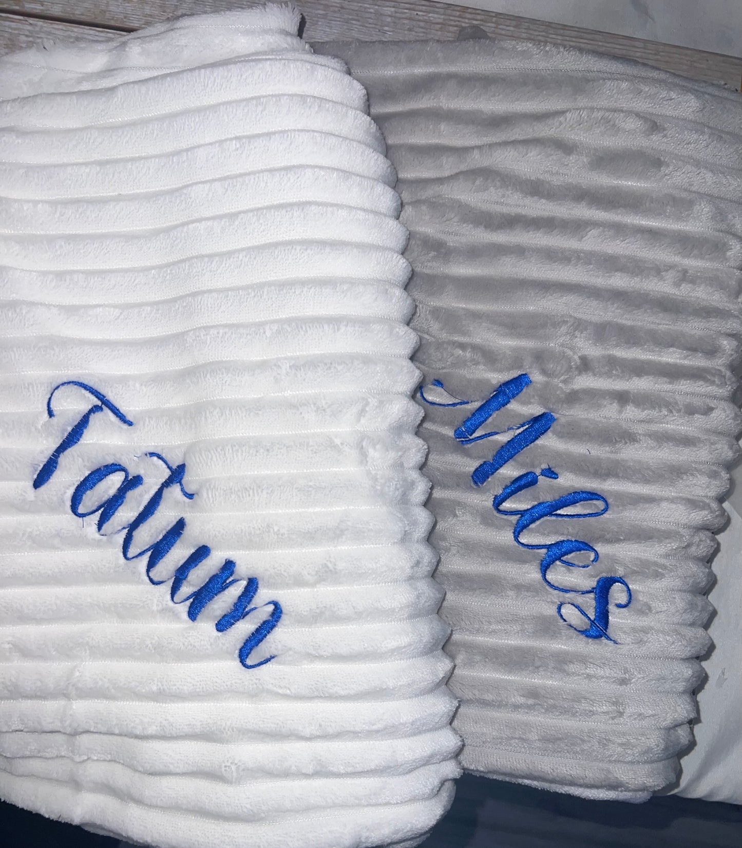 Monogram Baby Blankets- Soft & Comfy