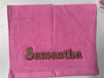 Embroidered Finger Tip Towels