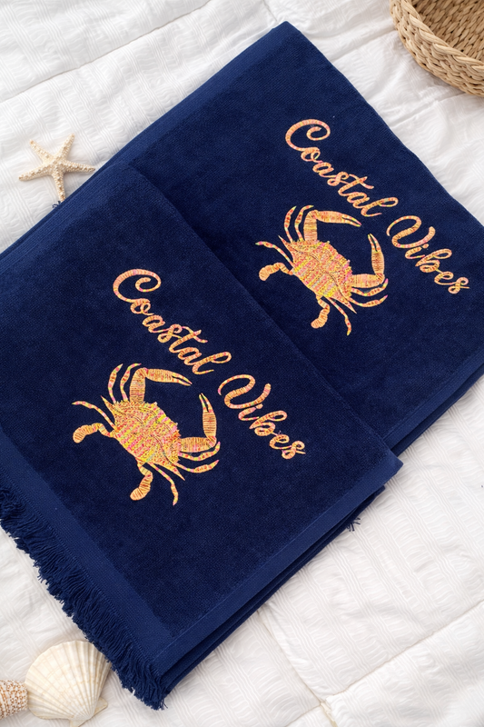 Coastal Vibes Finger Tip towels Sets
