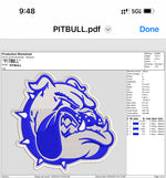 Embroidery Patch- BULLDOG