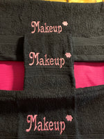 Embroidery Make up- Washcloth