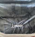 Embroidered Throw Blanket