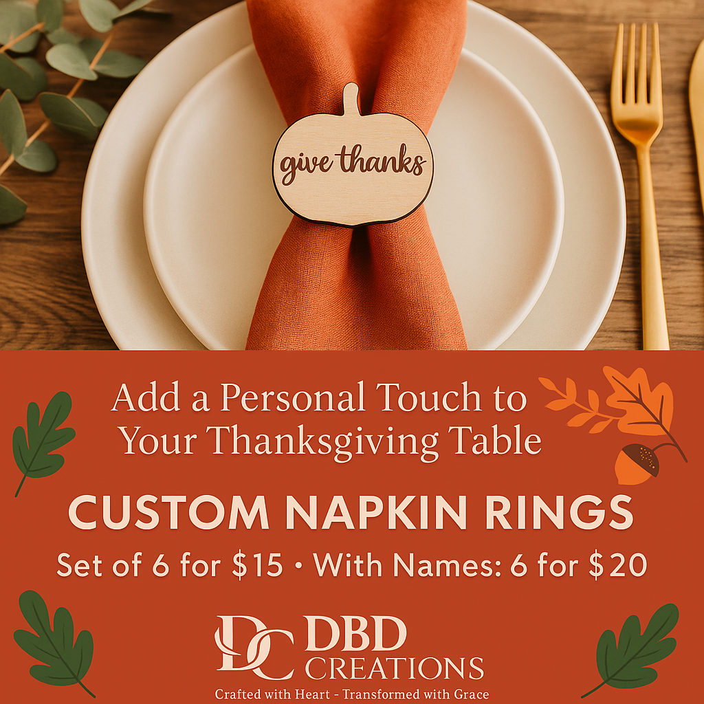 Handcrafted Thanksgiving Napkin Holders