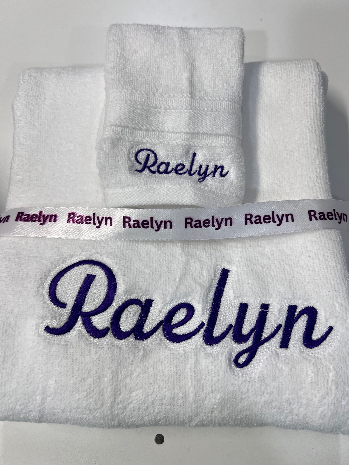 Monogram Towels- (3pc)