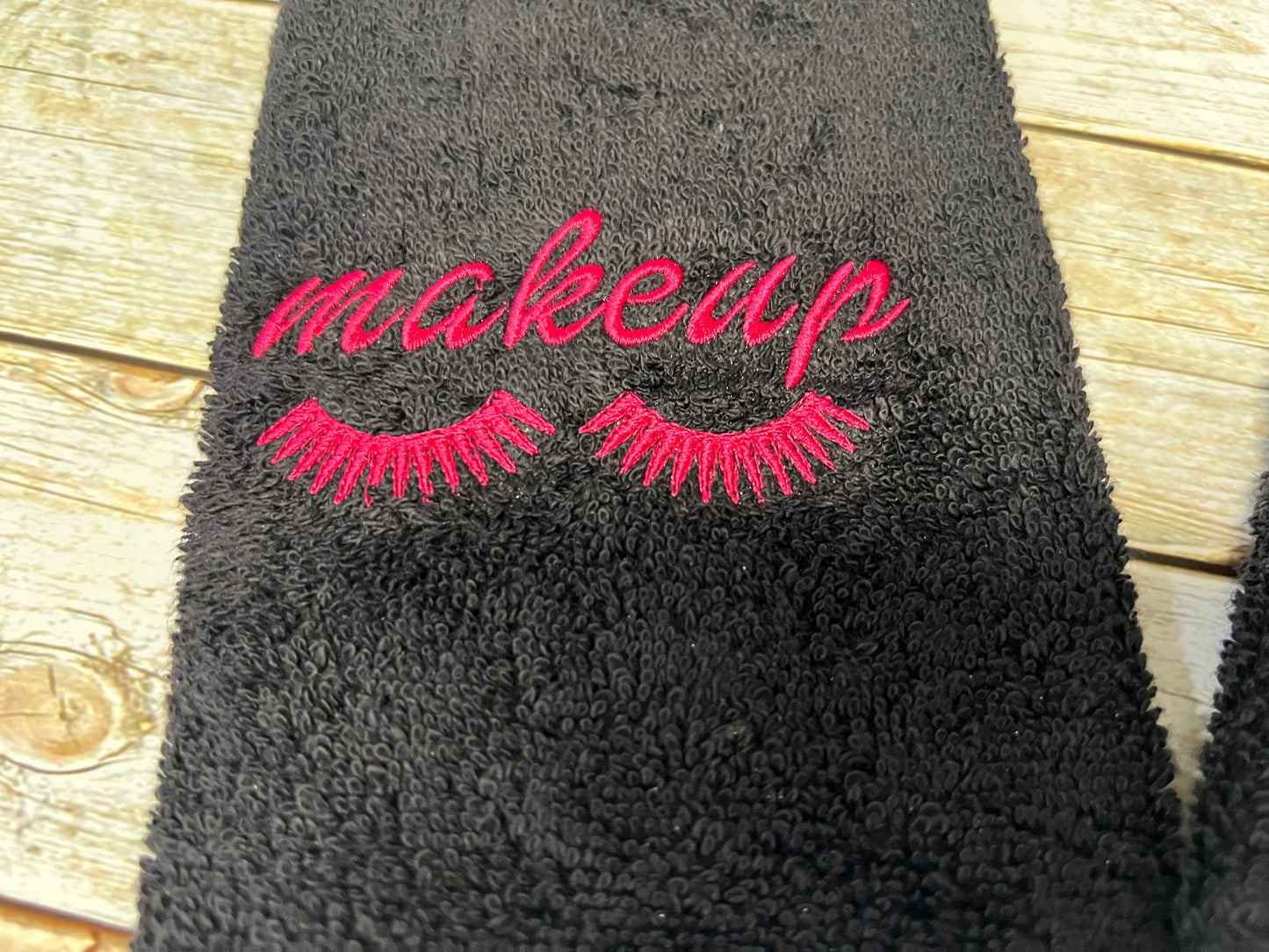 Embroidery Make up- Washcloth