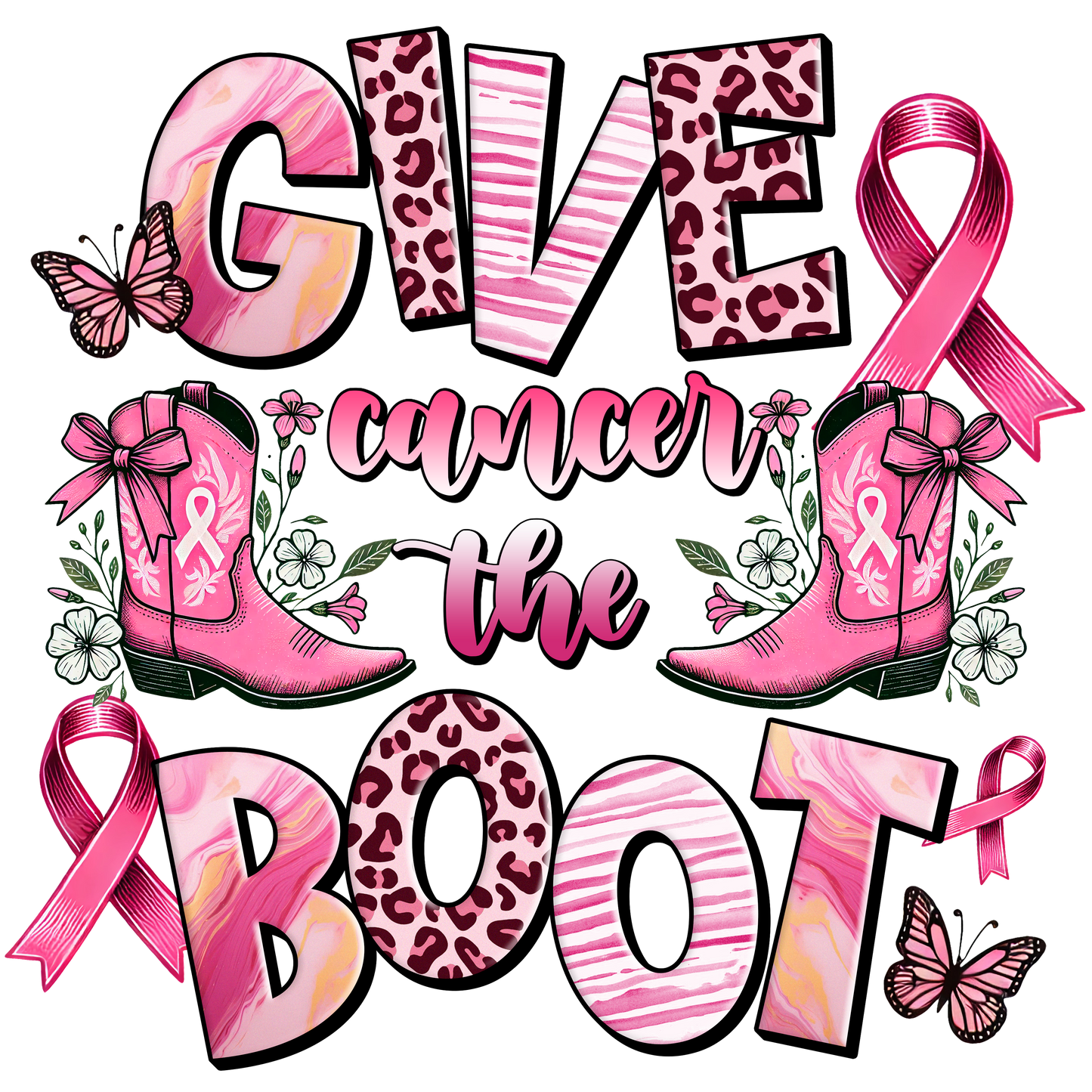 October Awareness- Give Cancer the Boot