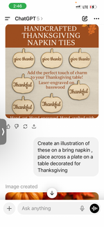 Handcrafted Thanksgiving Napkin Holders