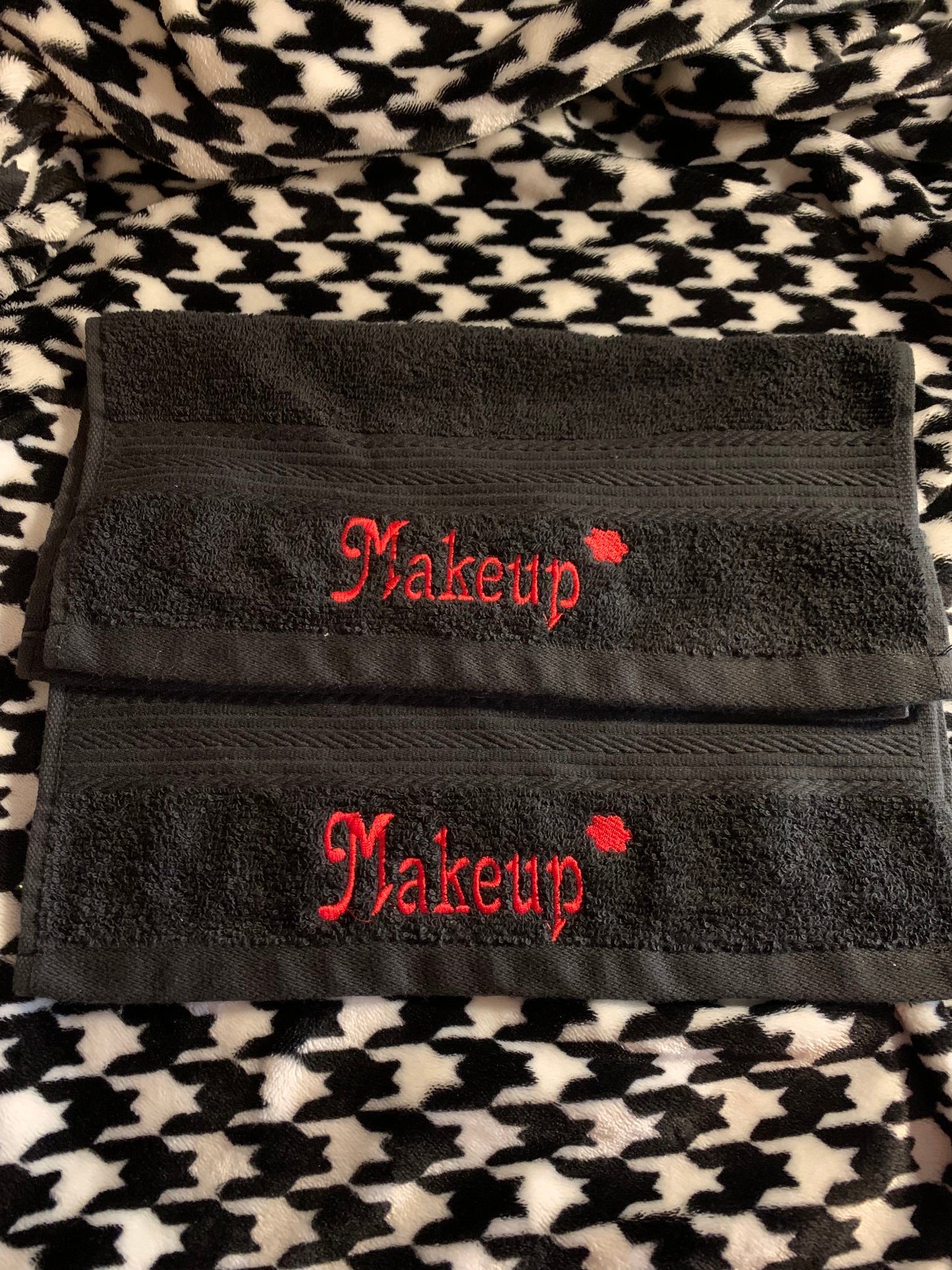 Embroidery Make up- Washcloth