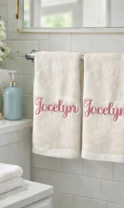 Monogram Hand Towel