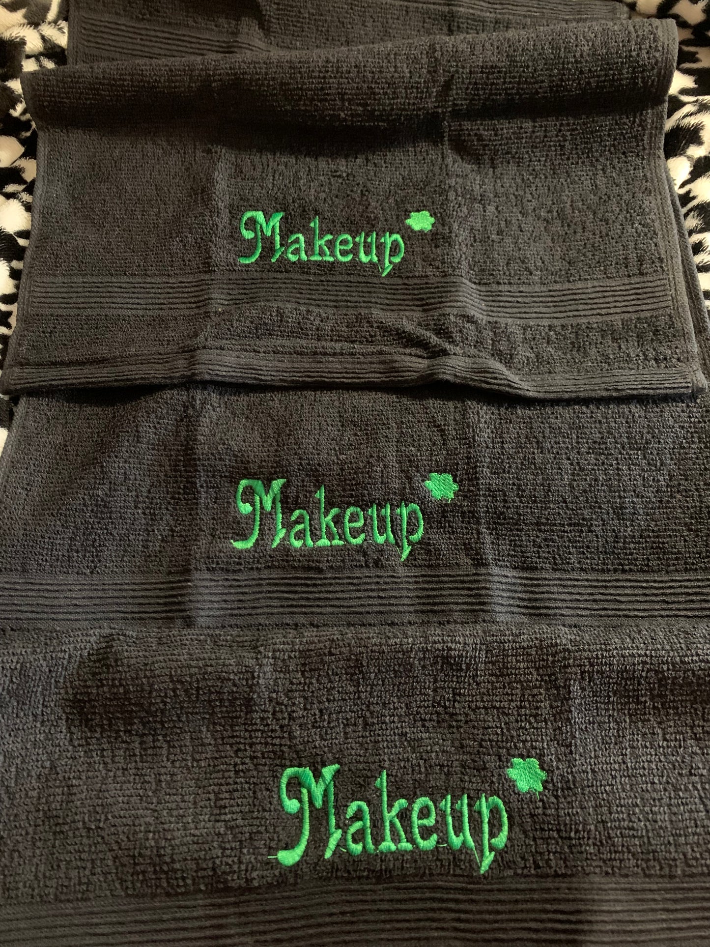 Embroidery Make up- Washcloth