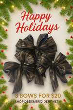 Holiday Bow Set –