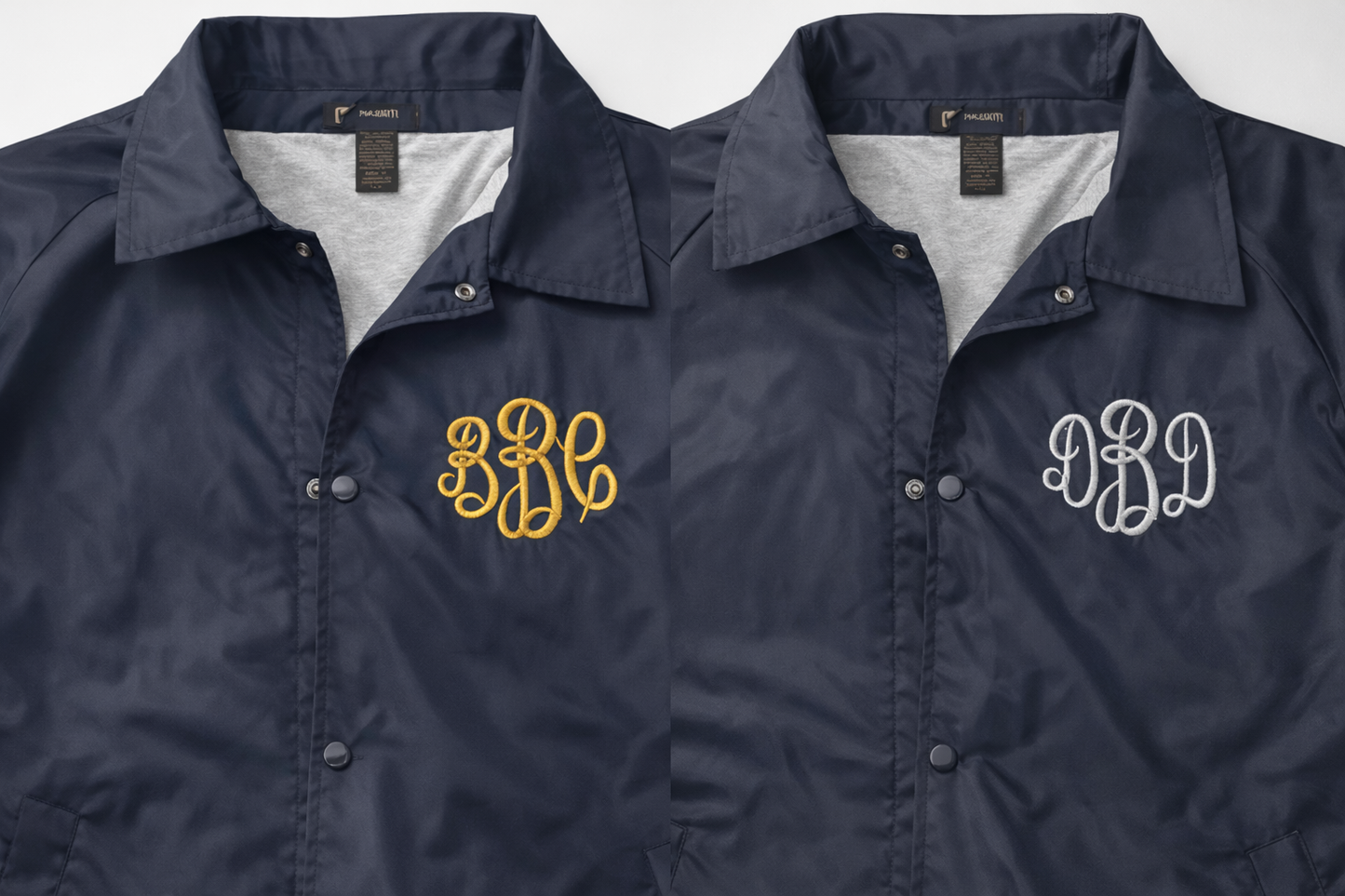 Lightweight Monogram Nylon Coach Jacket