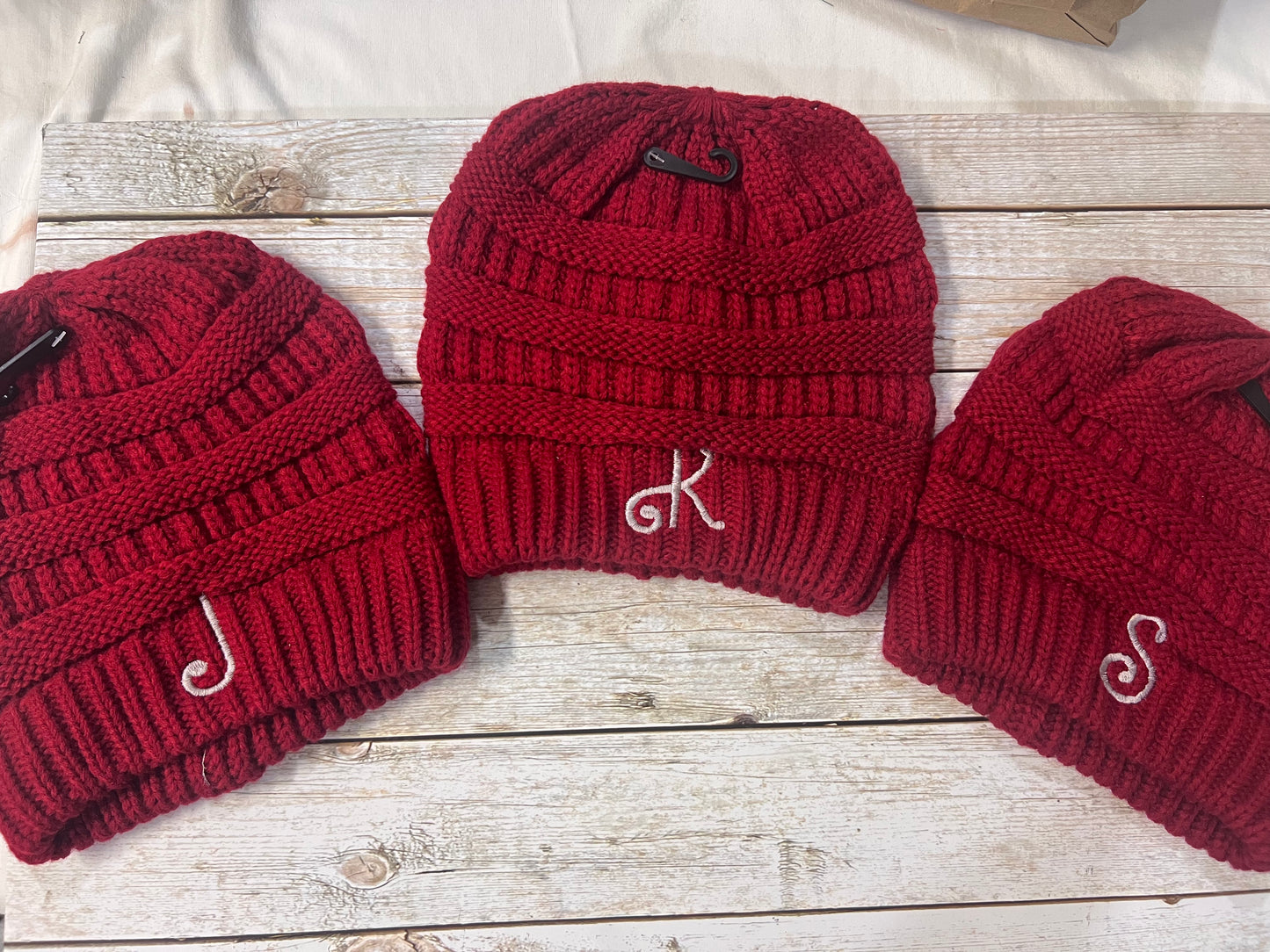 Monogram Hats