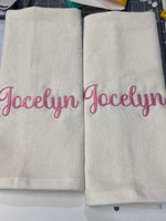 Monogram Hand Towel