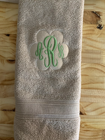 Monogram Towels- (3pc)