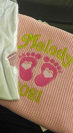Monogram Baby Blankets- Soft & Comfy